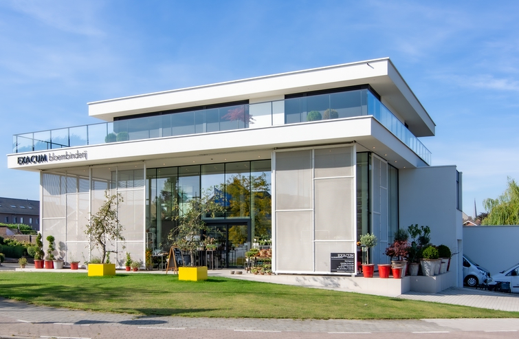 Gebouw van Exacum bloembinderij
